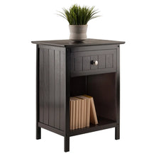 Load image into Gallery viewer, Winsome Wood Blair Accent Table, Nightstand in Coffee