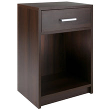 Load image into Gallery viewer, Winsome Wood Rennick Accent Table, Nightstand in Cocoa