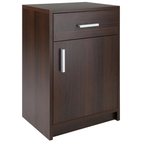 Winsome Wood Astra Accent Table, Nightstand in Cocoa