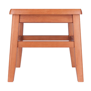 Winsome Wood Kaya 2-Pc Conductor Stool Set in Teak