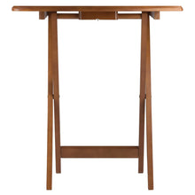 Load image into Gallery viewer, Winsome Wood Dylan 5-Pc Snack Table Set in Teak 