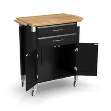 Load image into Gallery viewer, Homestyles Dolly Madison Black Kitchen Cart