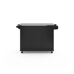 Homestyles Dolly Madison Black Kitchen Cart