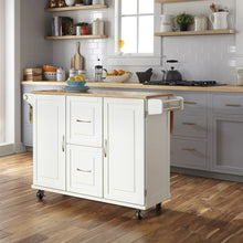 Load image into Gallery viewer, Homestyles Dolly Madison Off-White Kitchen Cart