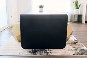 Curved Waterfall Table | Minimal Dining Table | Mid Century Modern Table | Stone Like Table | Low Table | Modern Furniture