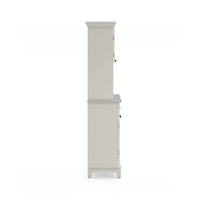 Homestyles Buffet Of Buffets Off-White Buffet with Hutch