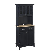Load image into Gallery viewer, Homestyles Mountain Lodge Black Buffet with Hutch