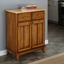 Load image into Gallery viewer, Homestyles Cottage Oak Buffet with Natural Wood Top