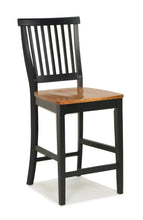 Load image into Gallery viewer, Homestyles Americana Black Counter Stool