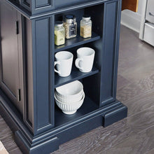 Load image into Gallery viewer, Homestyles Americana Black Kitchen Island
