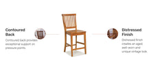 Load image into Gallery viewer, Homestyles Americana Brown Counter Stool