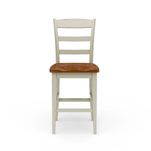 Homestyles Monarch Off-White Counter Stool