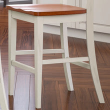 Load image into Gallery viewer, Homestyles Monarch Off-White Counter Stool