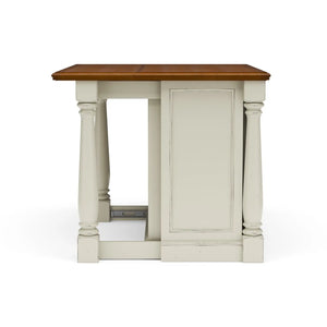 Homestyles Monarch Off-White Kitchen Island