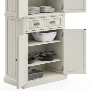 Homestyles Nantucket Off-White Pantry