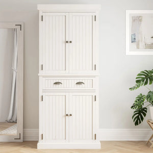 Homestyles Nantucket Off-White Pantry