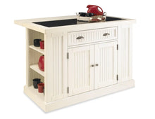 Load image into Gallery viewer, Homestyles Nantucket Off-White Kitchen Island