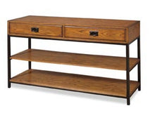 Load image into Gallery viewer, Homestyles Modern Craftsman Brown Media Console