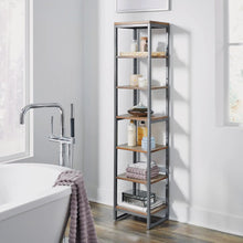 Load image into Gallery viewer, Homestyles Barnside Gray Seven Tier Shelf