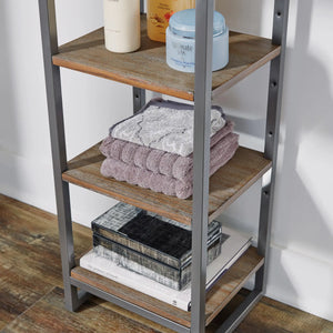 Homestyles Barnside Gray Seven Tier Shelf