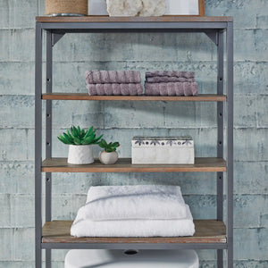 Homestyles Barnside Gray Over The Commode Stand