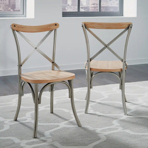 Homestyles French Quarter Off-White Chair (Set of 2)