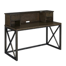 Load image into Gallery viewer, Homestyles Xcel Brown Writing Desk and Hutch