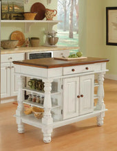 Load image into Gallery viewer, Homestyles Americana Off-White Kitchen Island