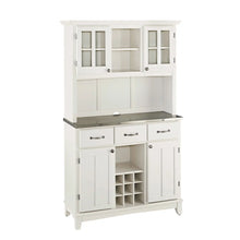 Load image into Gallery viewer, Homestyles Buffet Of Buffets Off-White Buffet with Hutch