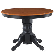 Load image into Gallery viewer, Homestyles Bishop Black Pedestal Dining Table