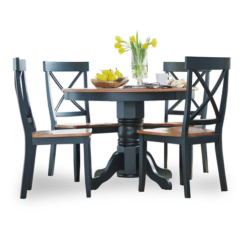 Homestyles Bishop Black 5 Piece Dining Set