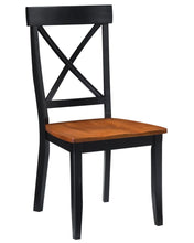 Load image into Gallery viewer, Homestyles Bishop Black Dining Chair Pair
