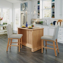 Load image into Gallery viewer, Homestyles Cambridge Off-White 3 Piece Kitchen Island Set