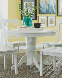 Homestyles Warwick Off-White Dining Table