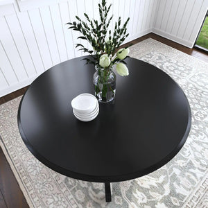 Homestyles Blair Black Dining Table