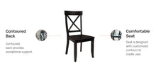 Load image into Gallery viewer, Homestyles Blair Black Dining Chair Pair