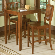 Load image into Gallery viewer, Homestyles Arts &amp; Crafts Brown Bistro Table