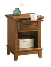 Load image into Gallery viewer, Homestyles Arts &amp; Crafts Brown Nightstand