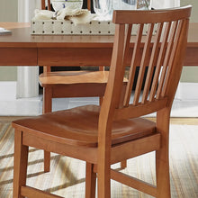 Load image into Gallery viewer, Homestyles Arts &amp; Crafts Brown Dining Chair Pair