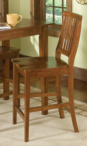 Homestyles Arts & Crafts Brown Counter Stool