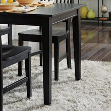 Load image into Gallery viewer, Homestyles Arts &amp; Crafts Black Dining Table