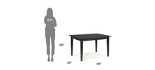 Load image into Gallery viewer, Homestyles Arts &amp; Crafts Black Dining Table