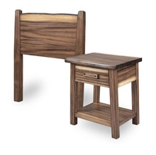Load image into Gallery viewer, Homestyles Forest Retreat Brown Twin Bed and Nightstand