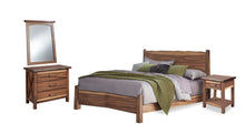 Load image into Gallery viewer, Homestyles Forest Retreat Brown King Bed, Nightstand, Chest, and Mirror