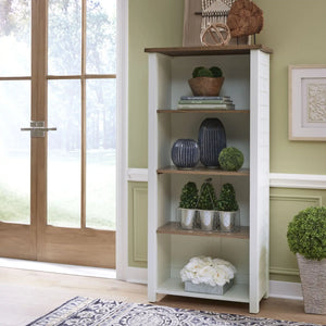 Homestyles Portsmouth Off-White Bookcase