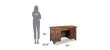 Load image into Gallery viewer, Homestyles Tahoe Brown Pedestal Desk