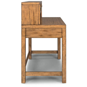 Homestyles Sedona Brown Desk with Hutch