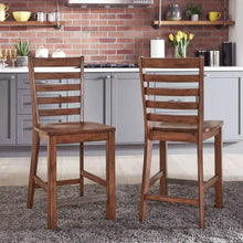 Load image into Gallery viewer, Homestyles Sedona Counter Height Brown Bar Stool - 5420-89