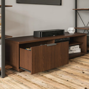 Homestyles Merge Brown Entertainment Center