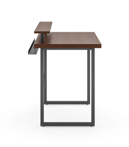 Homestyles Merge Brown Desk with Monitor Stand